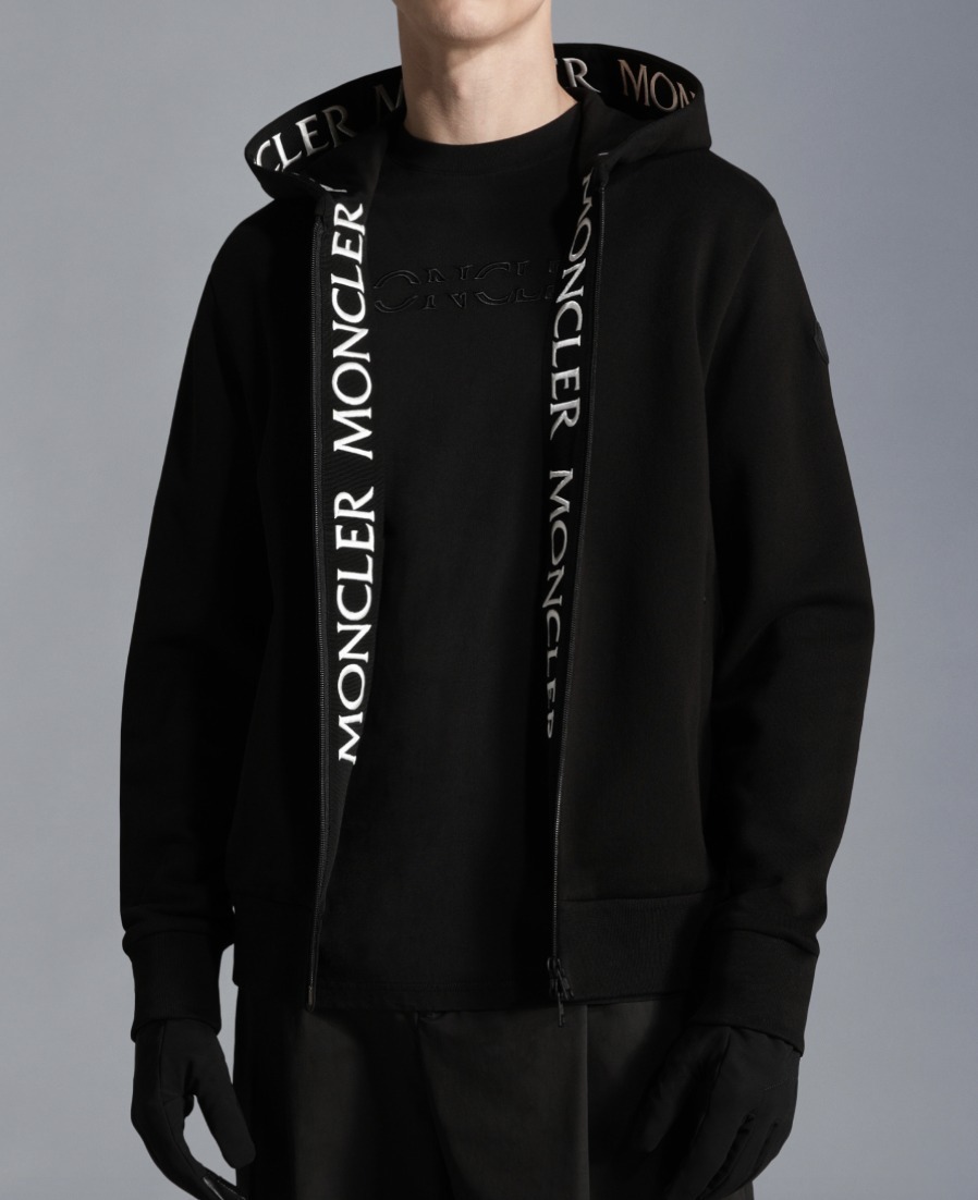 MONCLER  |Logo Zip-Up Hoodie