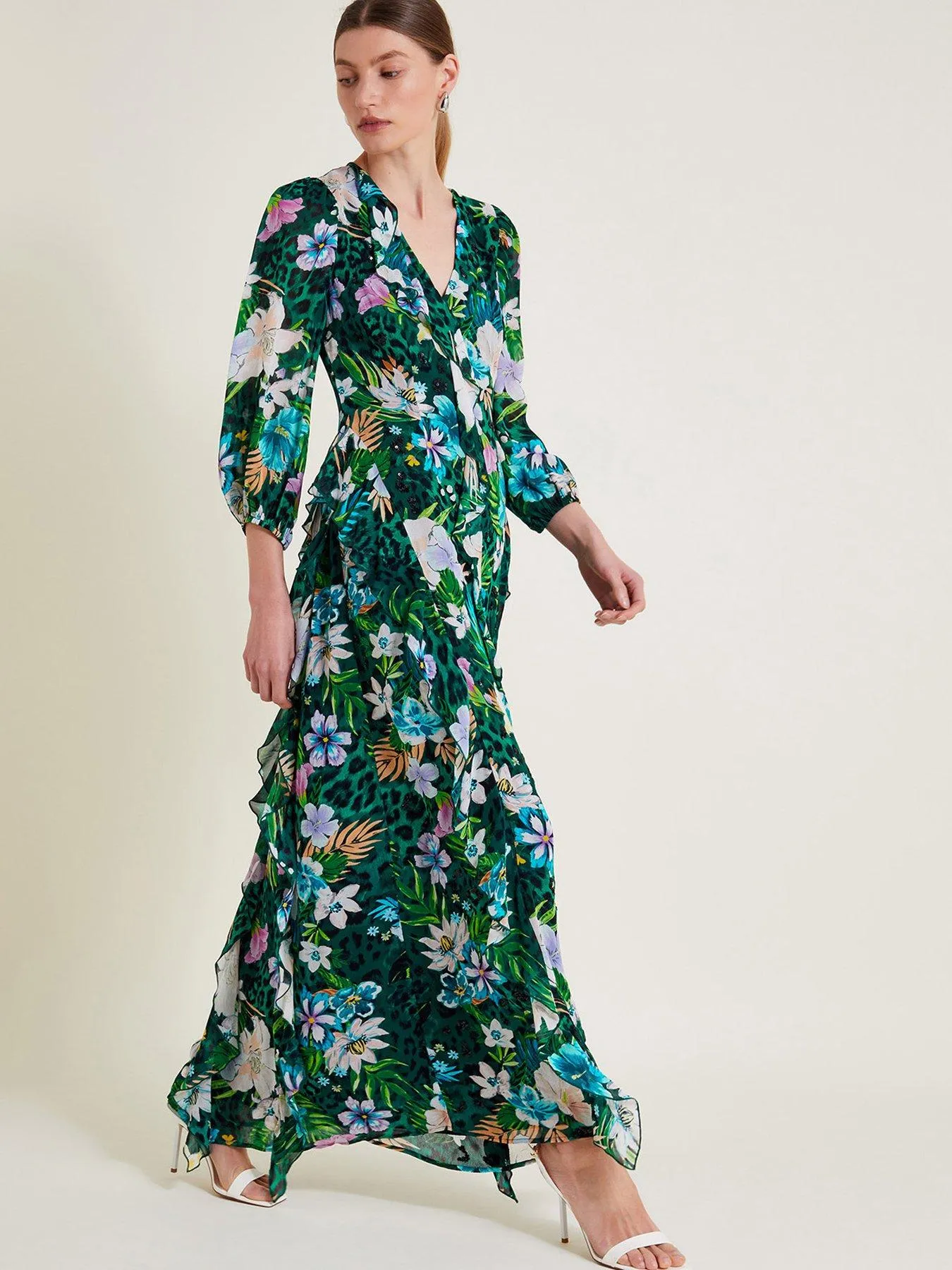 Monsoon Ani Floral Dress