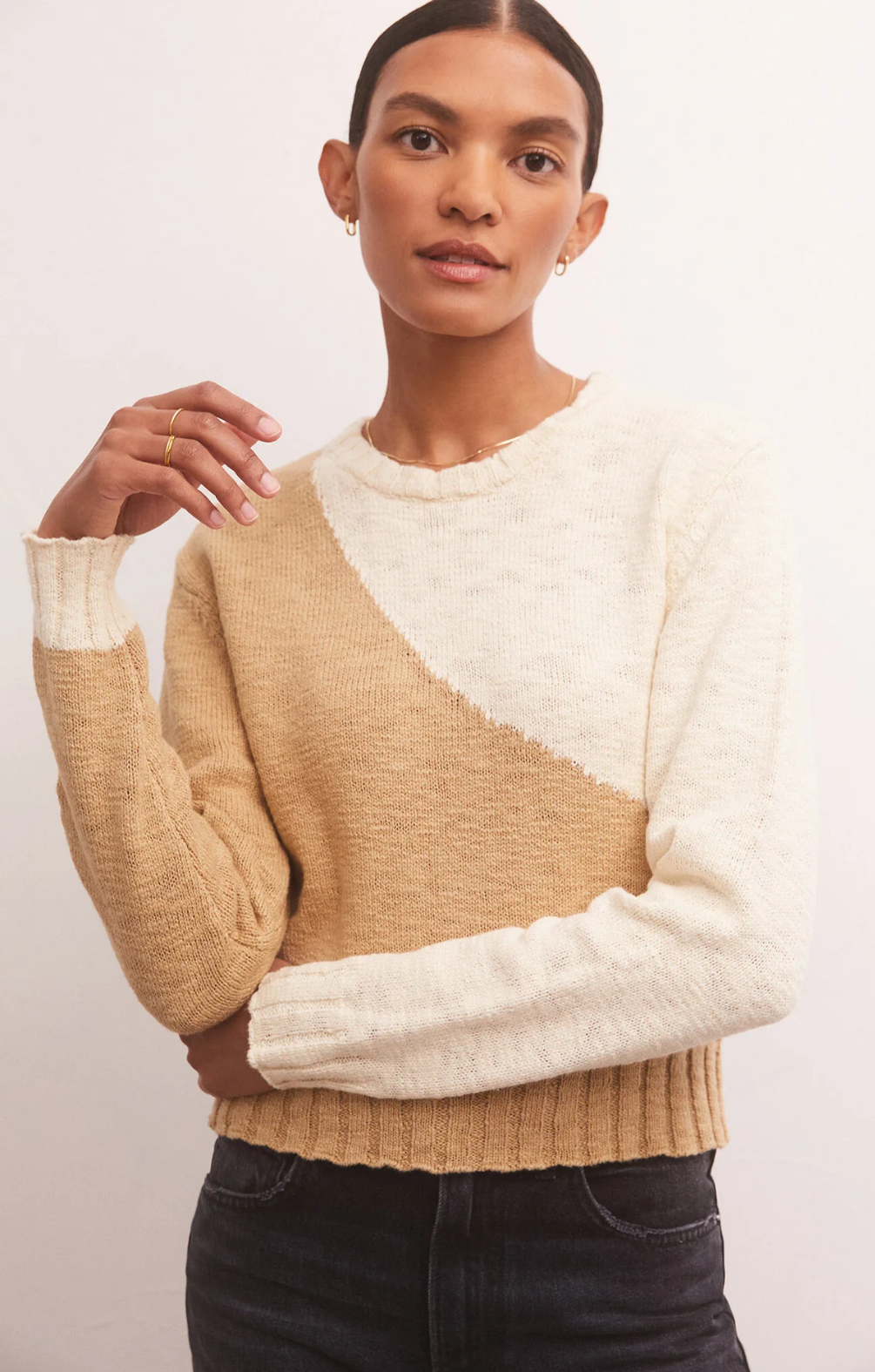 Nadira Colorblock Sweater