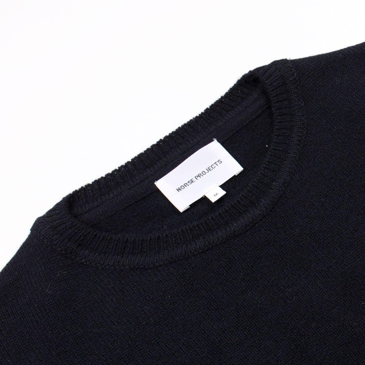 Norse Projects - Sigfred Lambswool Sweater - Black