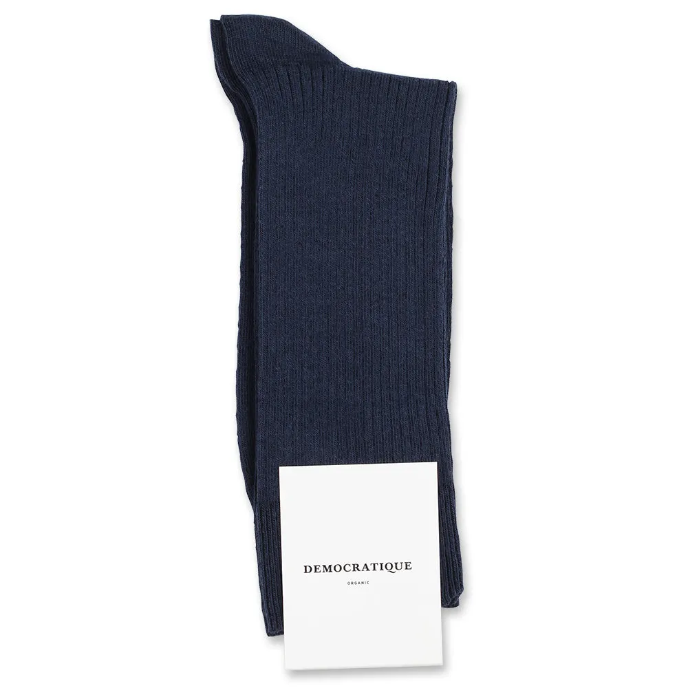 Originals Fine Rib Socks Navy