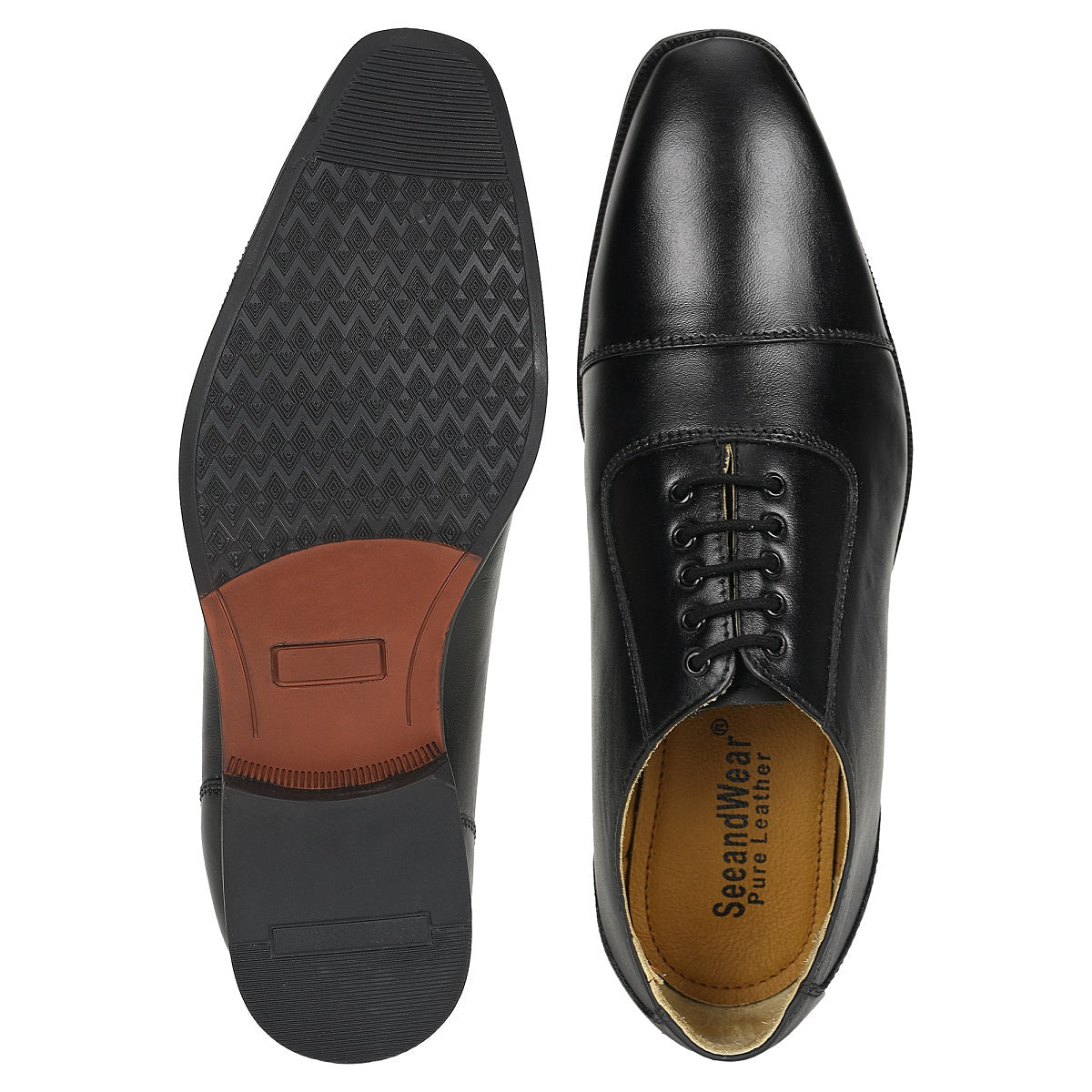 Oxford Leather Formal Shoes - Defective