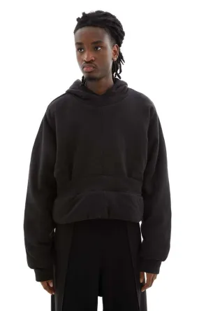 Padded Hoodie - Black