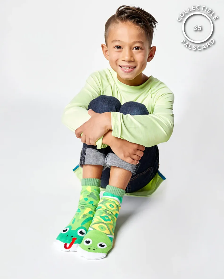 Pals: Kids Frog & Turtle Socks