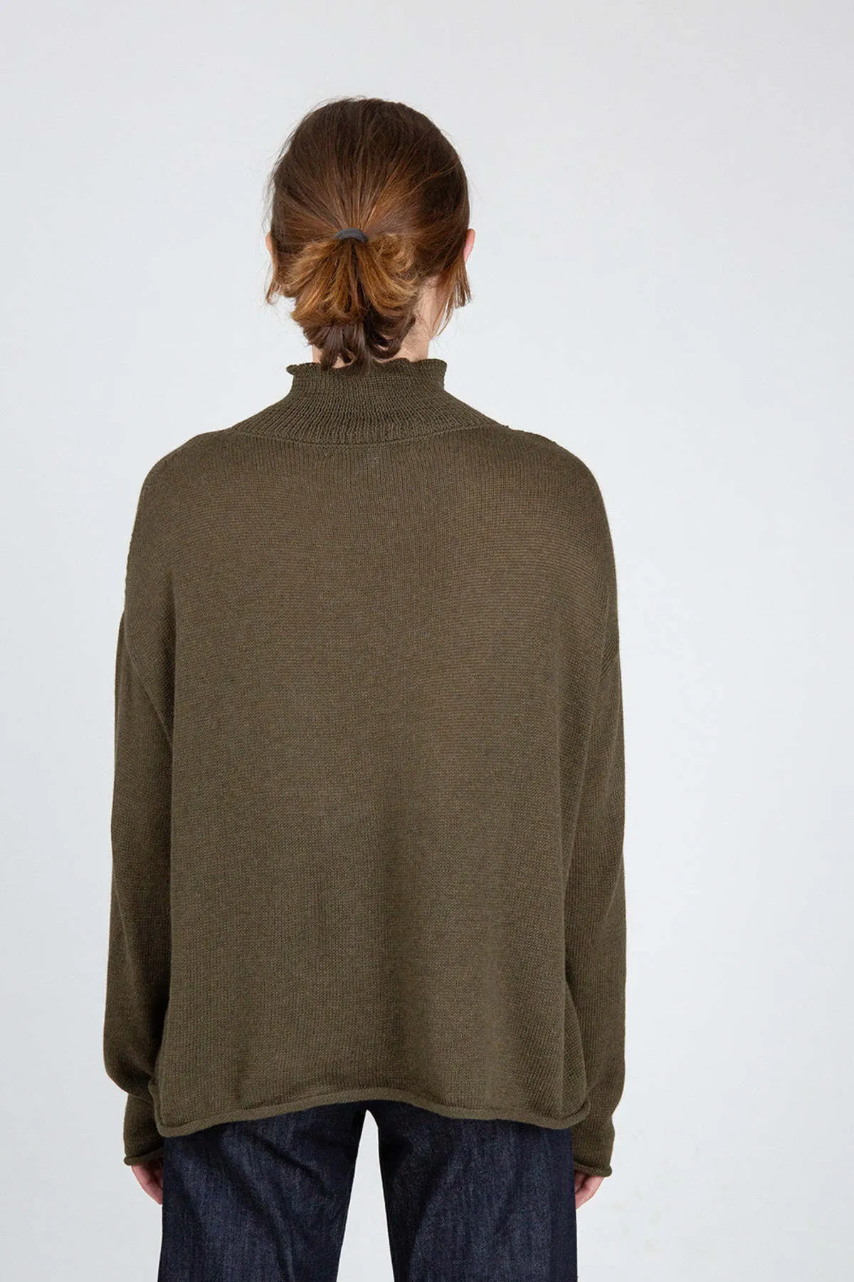 Pima Cotton Turtleneck - Bracken