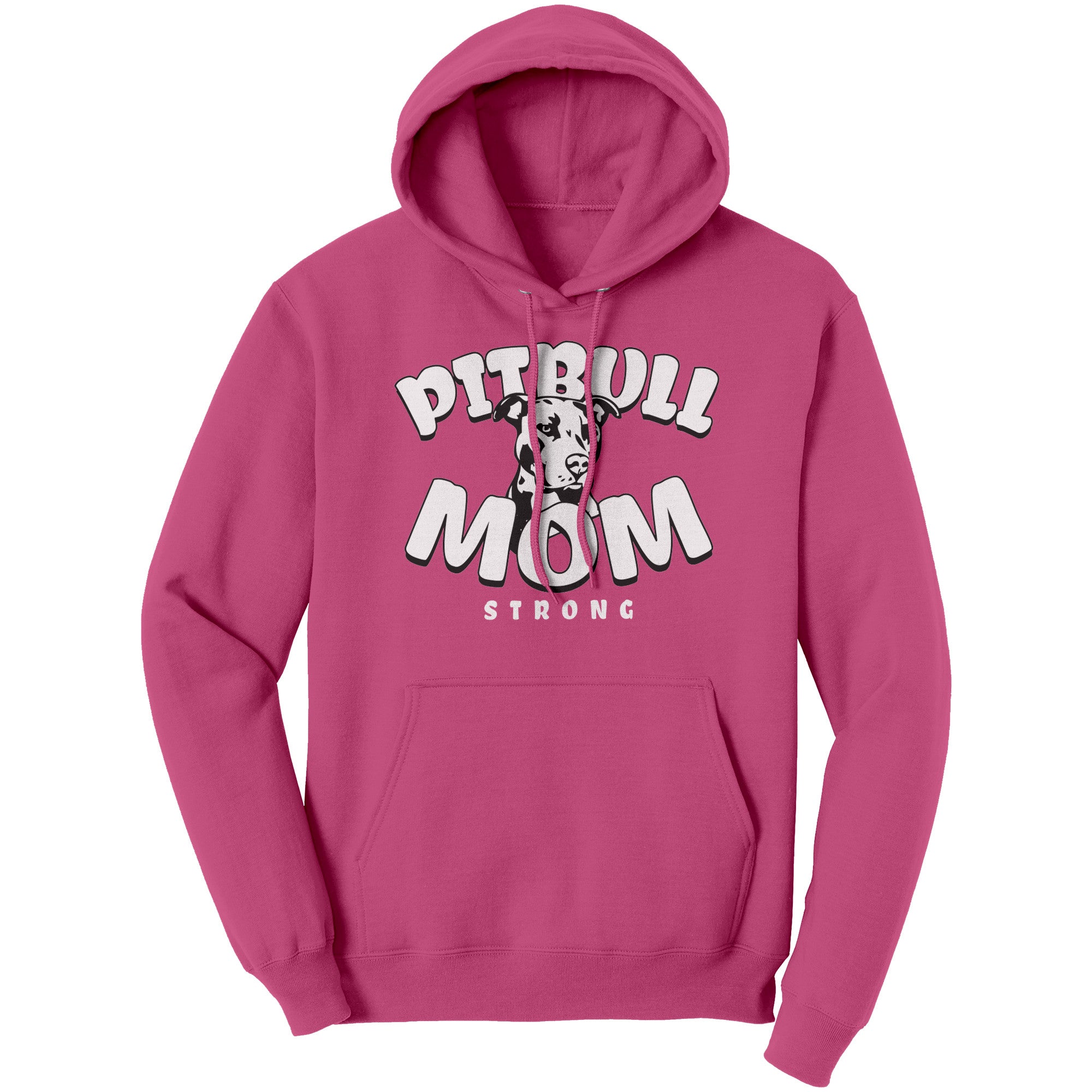 Pitbull Mom Strong Hoodie