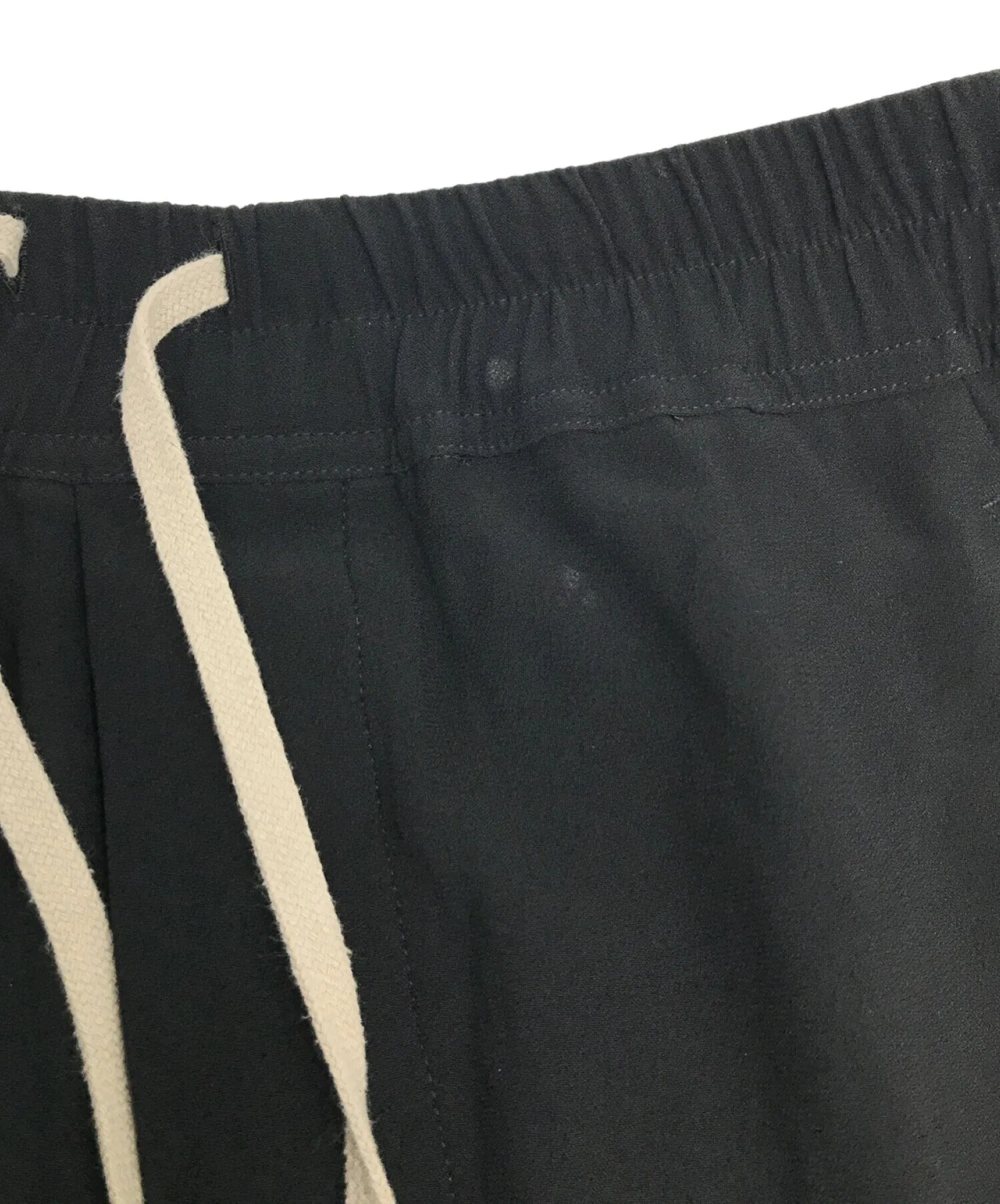 [Pre-owned] RICK OWENS cropped drawstring pants RP20F2314-HY