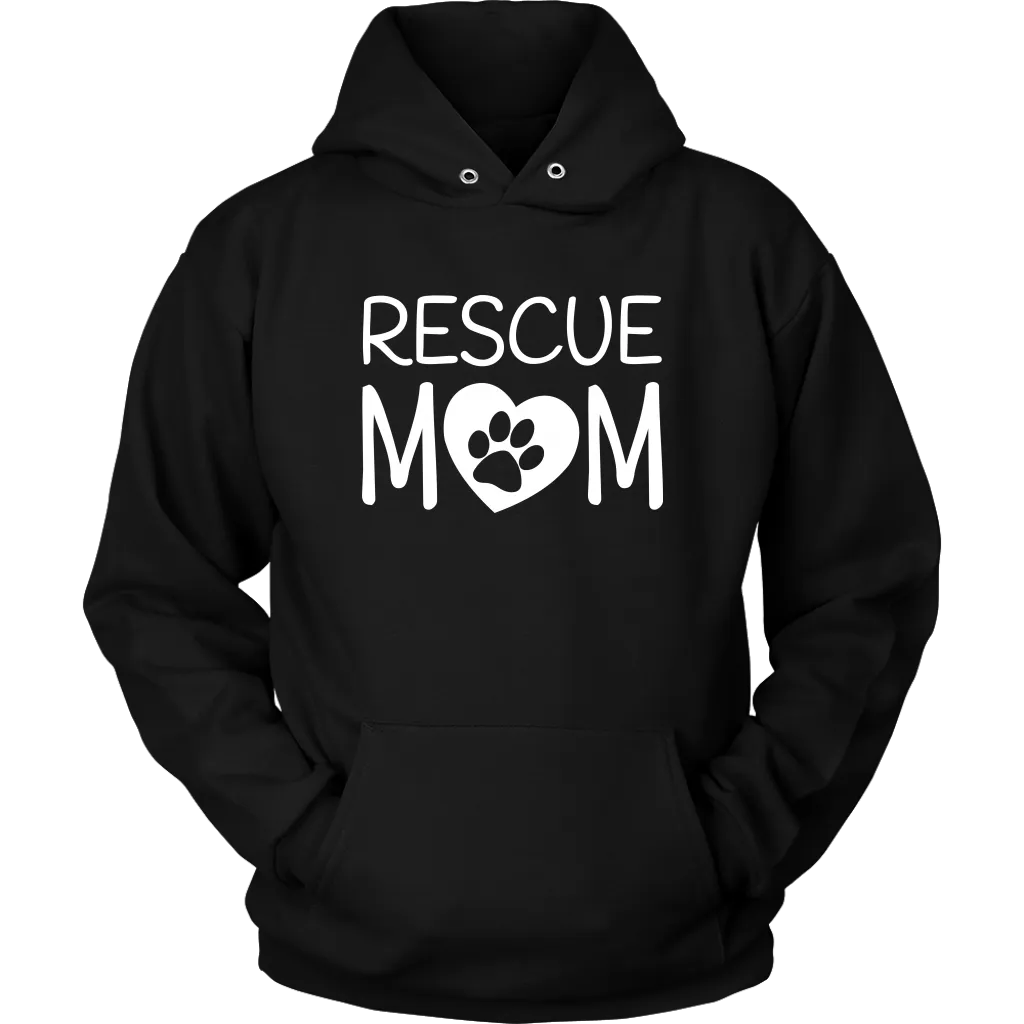 Rescue Mom Hoodie Sweatshirt