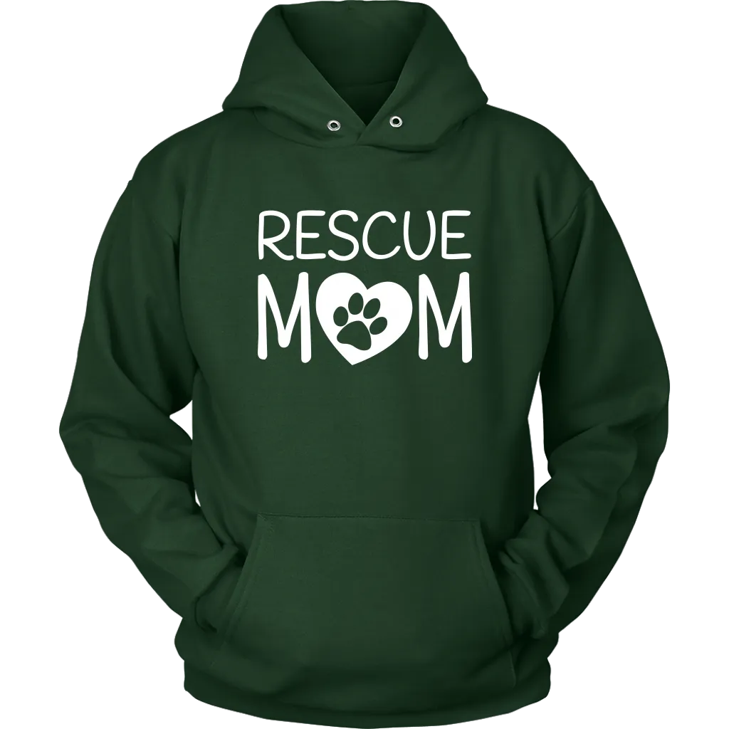 Rescue Mom Hoodie Sweatshirt