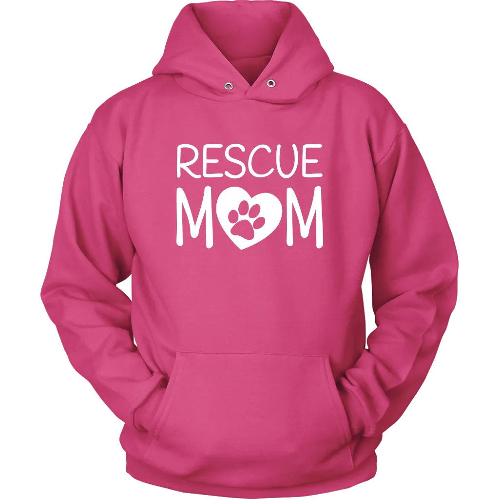 Rescue Mom Hoodie Sweatshirt