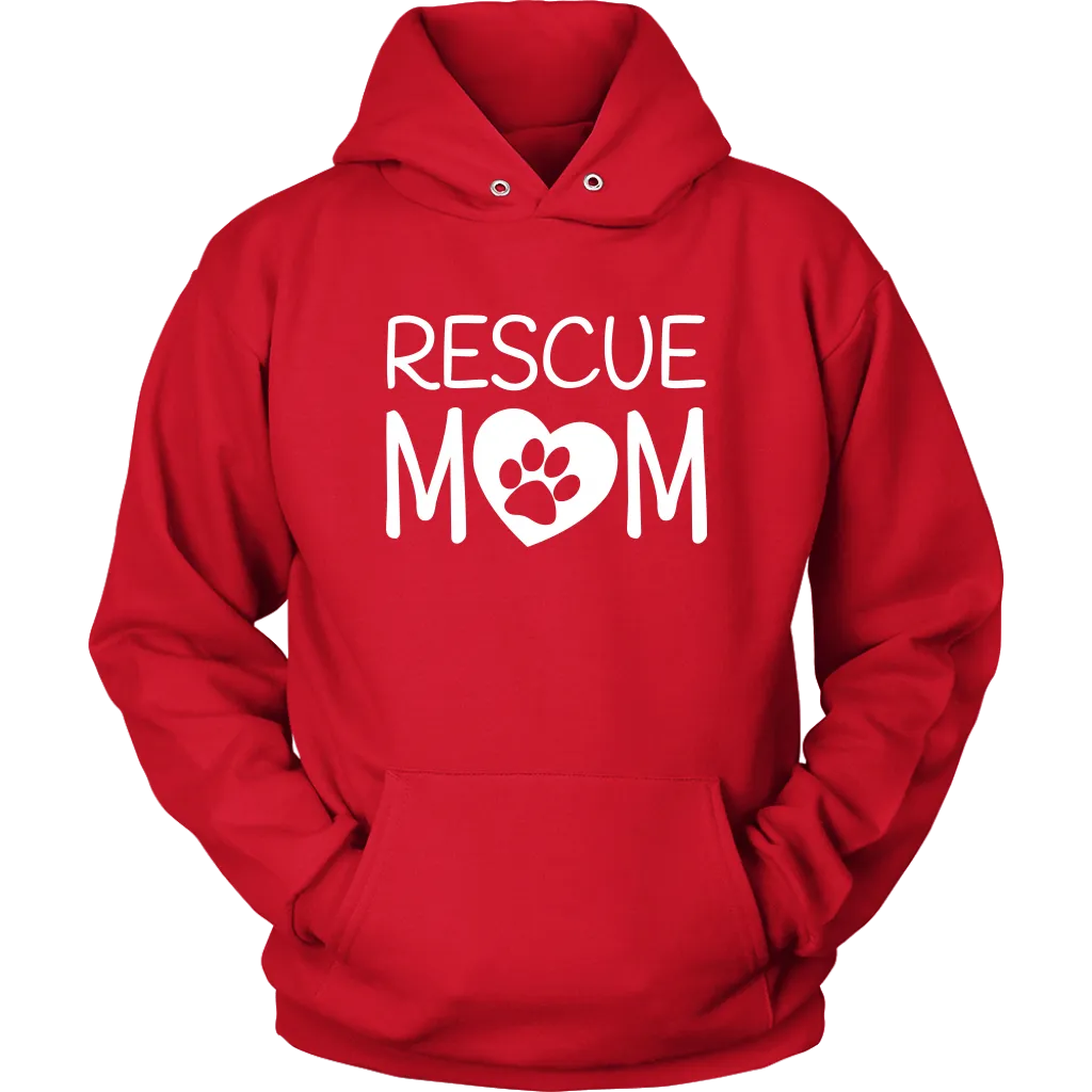 Rescue Mom Hoodie Sweatshirt