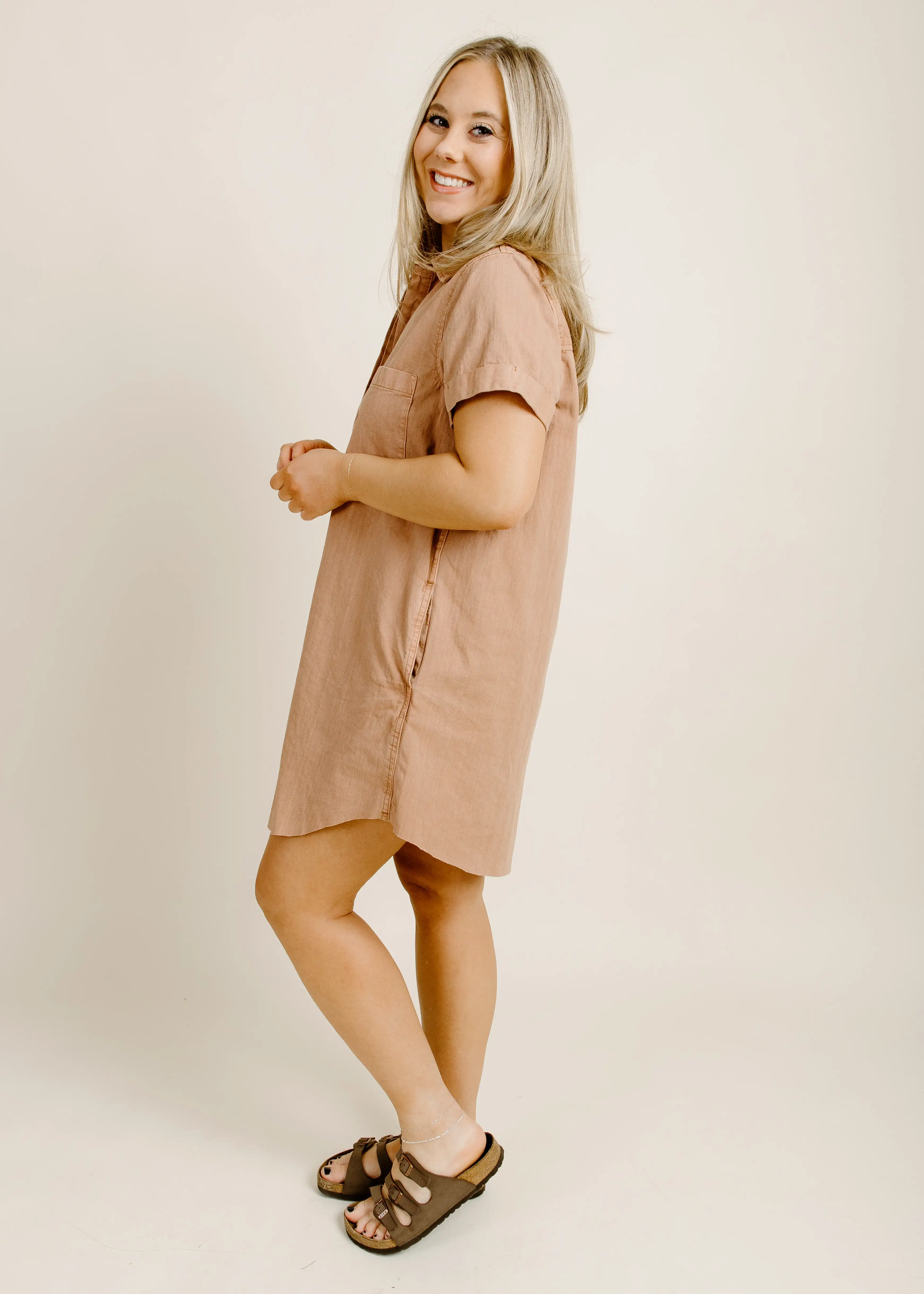 Riley Shirt Dress