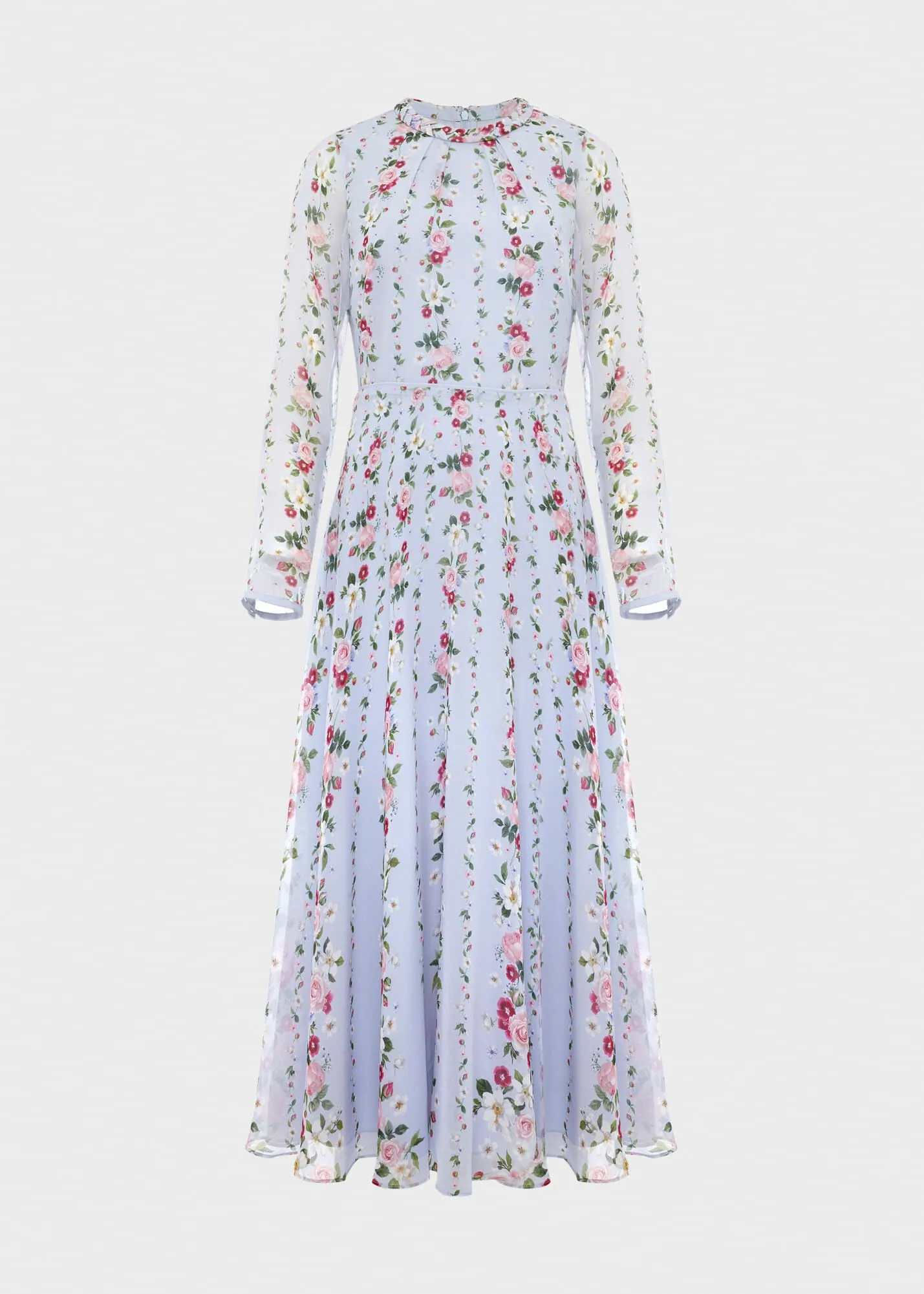 Rosabelle Silk Floral Dress 