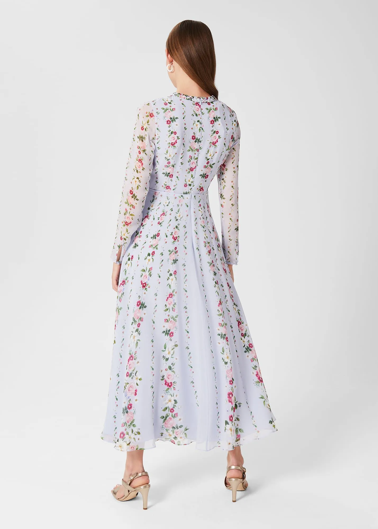 Rosabelle Silk Floral Dress 