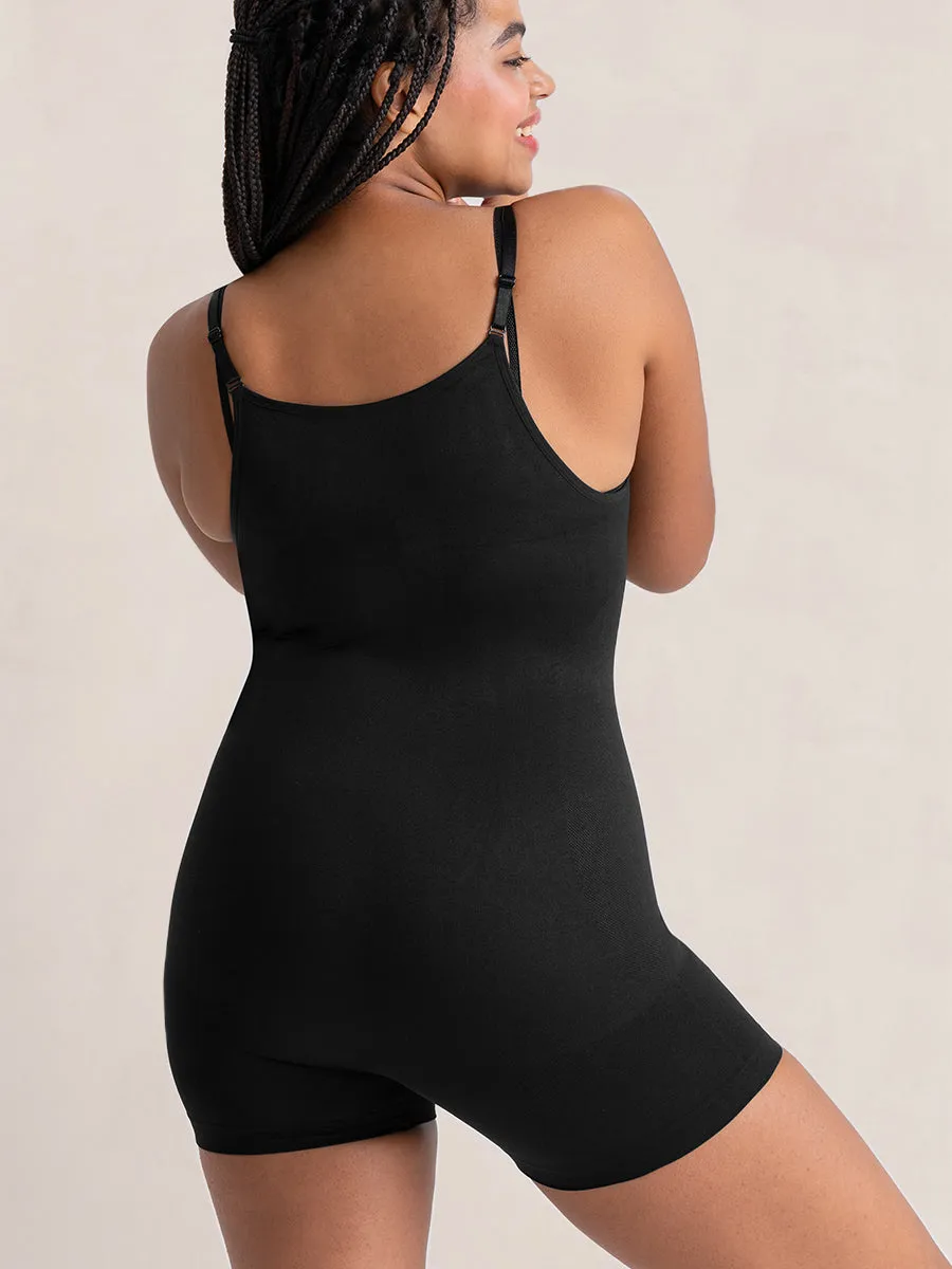 Shapermint Essentials Open Bust Bodysuit Shaper Short