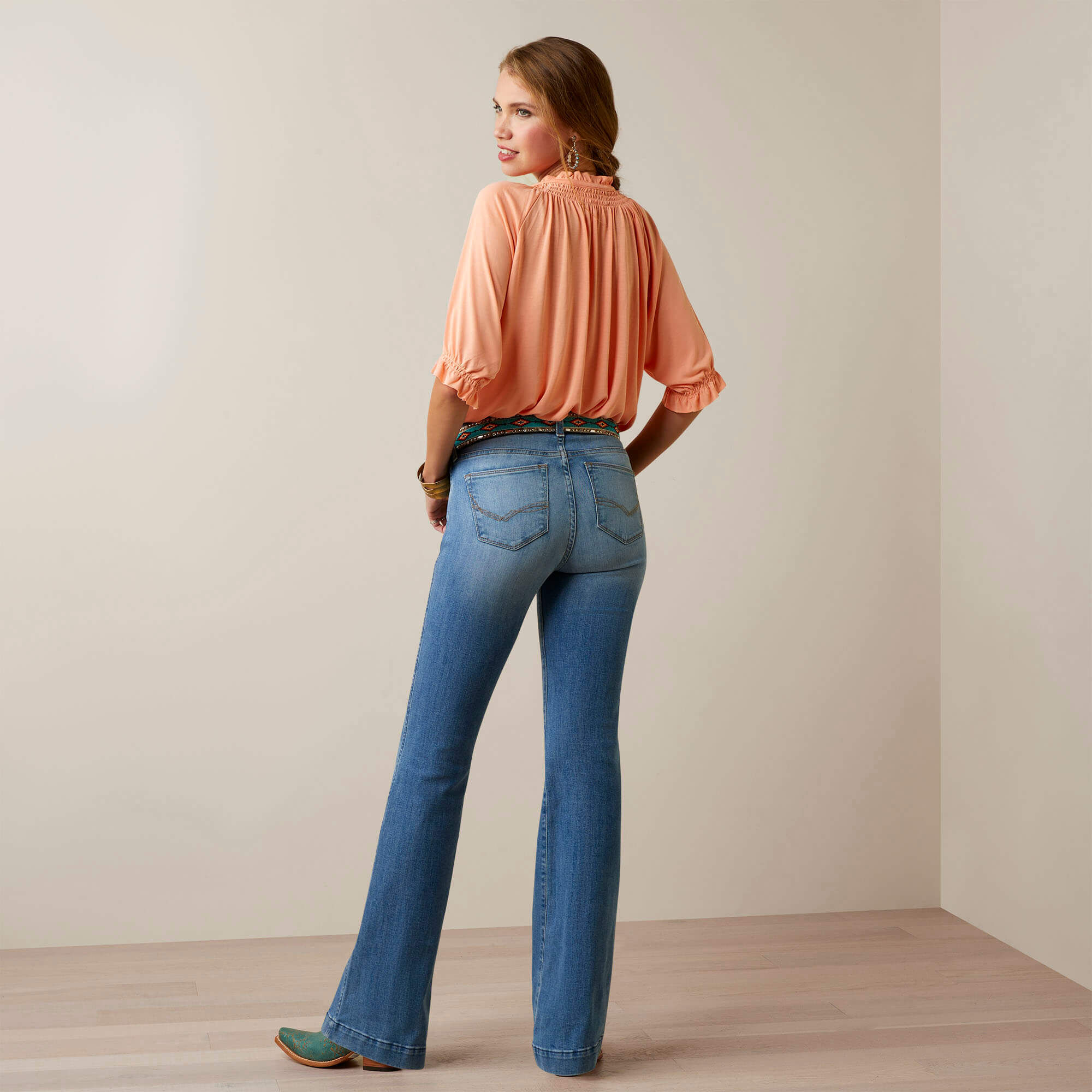 Slim Trouser Noelle Wide Leg Jean