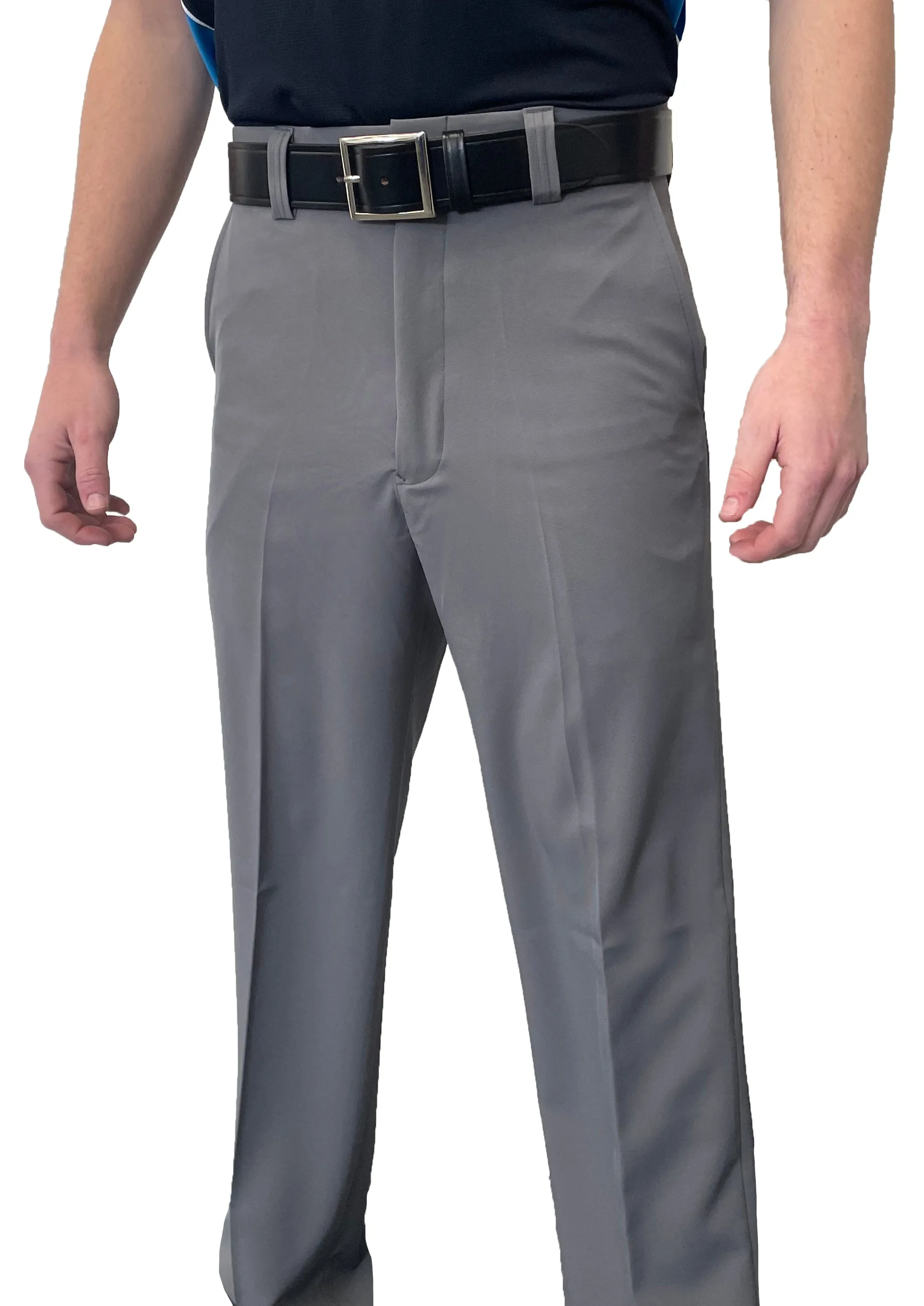 Smitty Umpire 4-Way Stretch Flat Front Pants Expander Waist