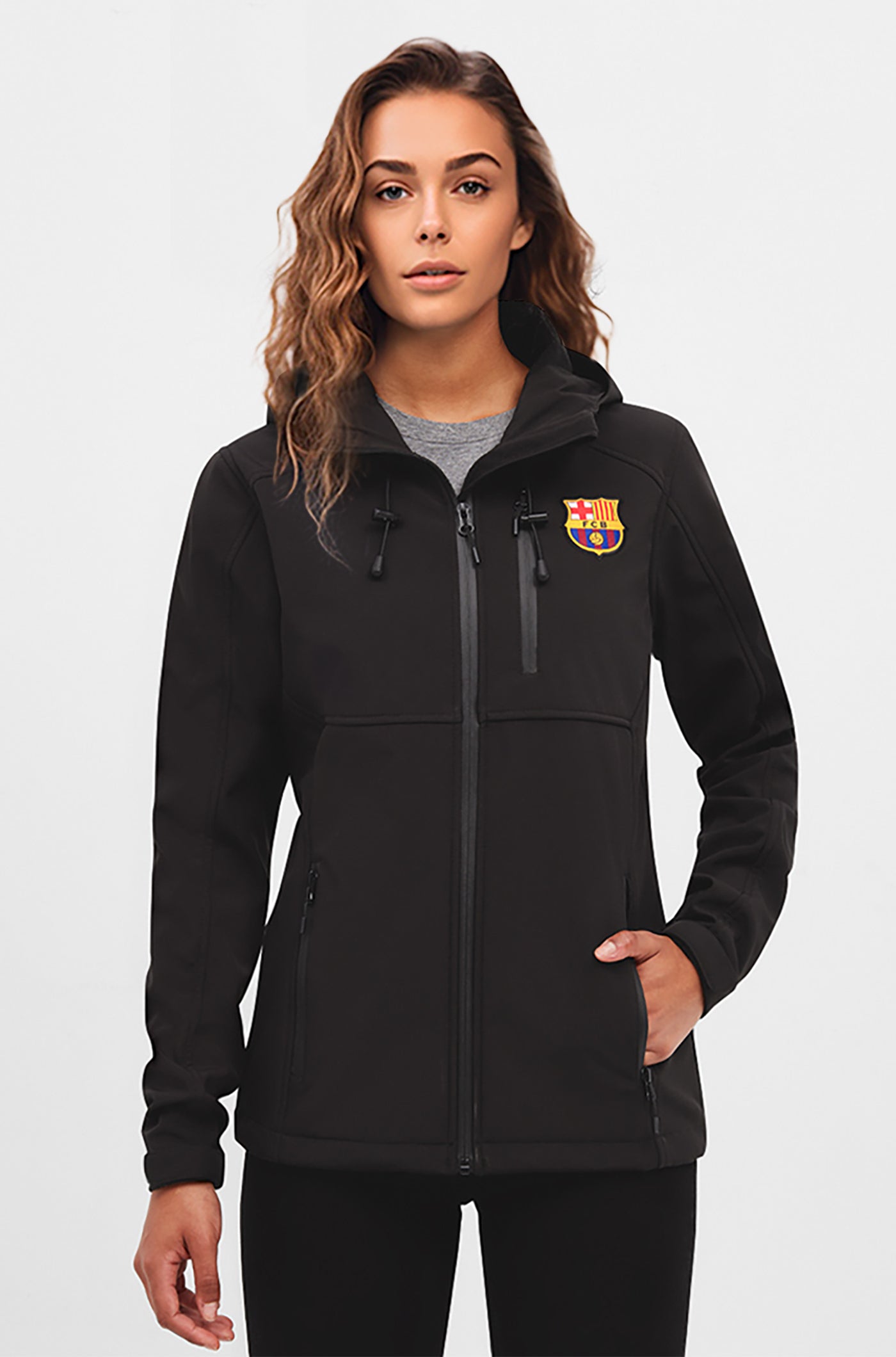 Softshell FC Barcelona Jacket - Woman