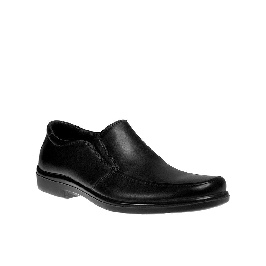 Stocks Men's Shoes - Black Leather