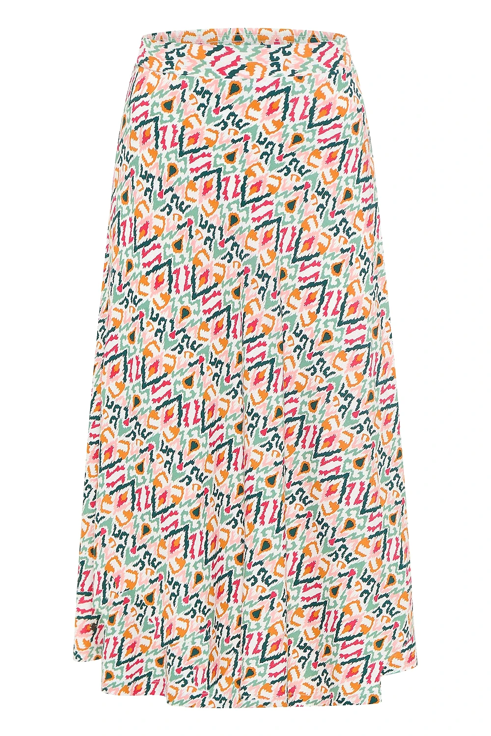 Tranquillo Ikat EcoVero Midi Skirt