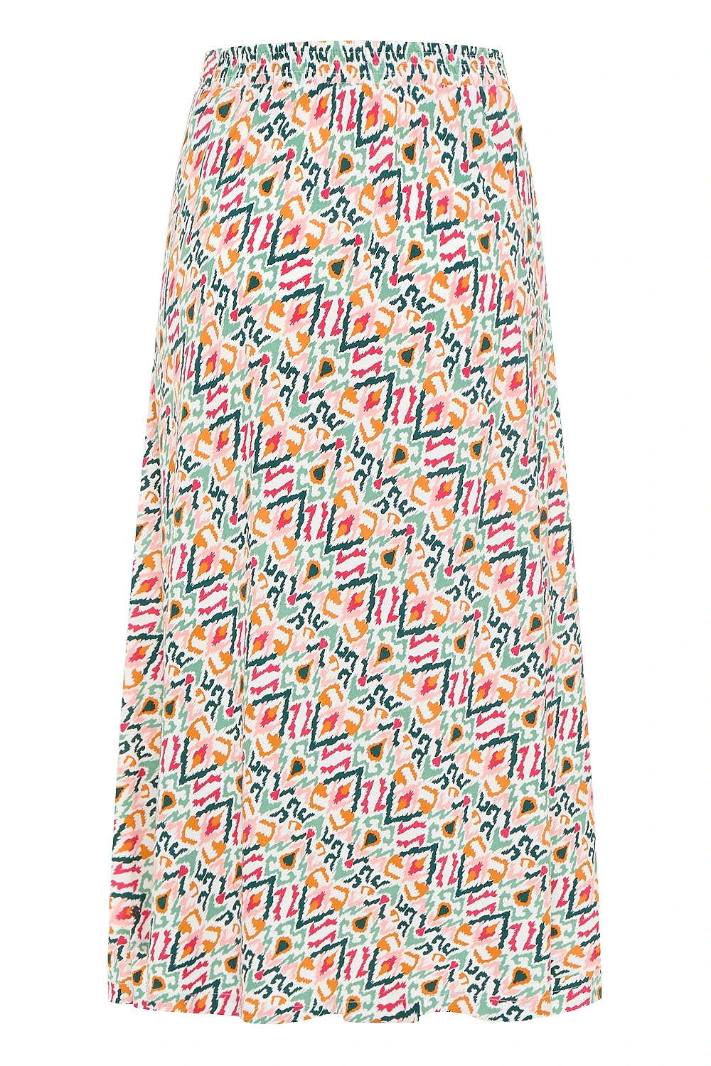 Tranquillo Ikat EcoVero Midi Skirt