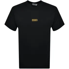 Versace Jeans Couture Logo Patch T Shirt Black