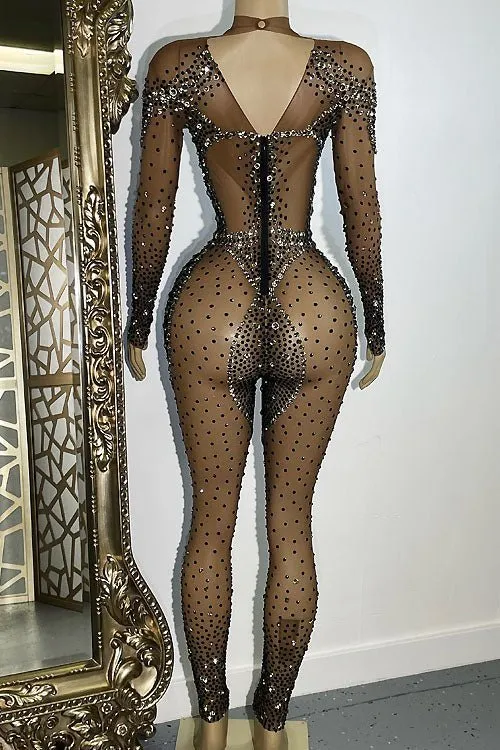 Vonda Diamante Bodysuit