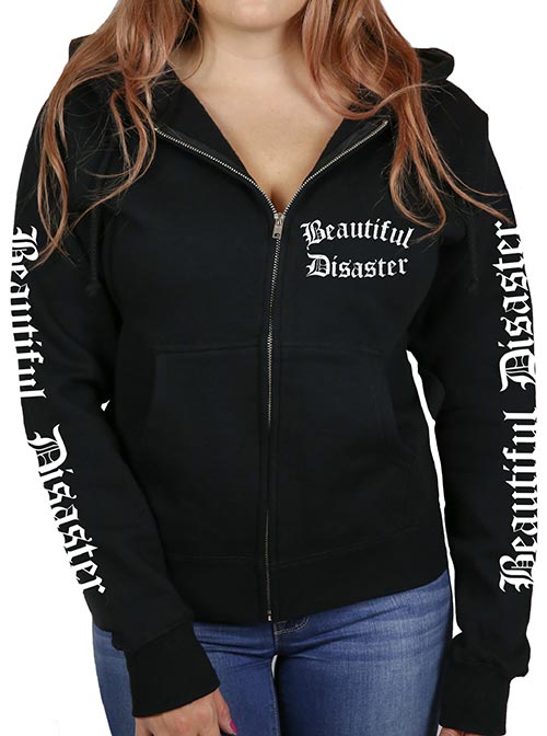 Women's Punk Princess Zip-Up Hoodie